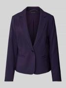 Betty Barclay Blazer mit Reverskragen in Lila, Größe 44