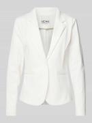 ICHI Blazer mit Reverskragen Modell 'Kate' in Weiss, Größe L