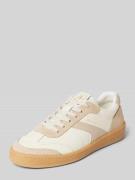 Marc O'Polo Low Top Sneaker aus edlem Rindleder in Weiss, Größe 37