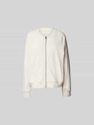 Juvia Jacke mit Reißverschluss in Ecru, Größe L