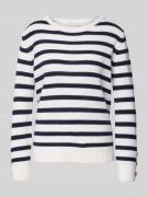 Hemisphere Strickpullover aus reinem Kaschmir in Marine, Größe 36