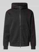 EA7 Emporio Armani Sweatjacke mit Zweiwege-Reißverschluss in Black, Gr...