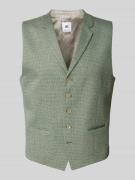 ATELIER TORINO Weste mit Reverskragen in Gruen, Größe 54