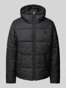 G-Star Raw Steppjacke mit Label-Applikation in Black, Größe XL