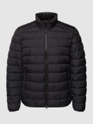 Marc O'Polo Steppjacke mit Label-Patch in Black, Größe L