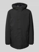 Geox Jacke mit Kapuze in Black, Größe 52