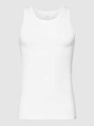 Schiesser Tanktop mit geripptem Rundhalsausschnitt Modell '1 BLACK' in...