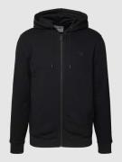 Guess Activewear Sweatjacke mit Label-Patch Modell 'ALDWIN' in Black, ...