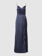 Laona Abendkleid mit Herz-Ausschnitt in Marine, Größe 42