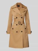 BOSS Trenchcoat mit Taillengürtel Modell 'Conny' in Camel, Größe 42