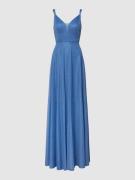 TROYDEN COLLECTION Abendkleid mit Herz-Ausschnitt in Bleu, Größe 36