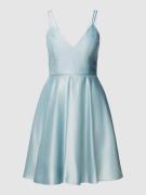 Jake*s Cocktail Cocktailkleid mit Herz-Ausschnitt in Schilf, Größe 40