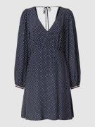 Tommy Hilfiger Minikleid aus Viskose mit Polka Dots in Marine, Größe 3...