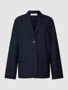 Marc O'Polo Blazer aus Baumwolle mit Reverskragen in Marine, Größe 38