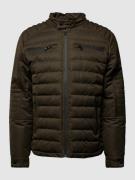 CARS JEANS Steppjacke mit Brusttaschen Modell 'TUSKY' in Oliv, Größe X...