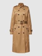 Jake*s Collection Trenchcoat mit doppelreihiger Knopfleiste in Schlamm...