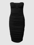 Gina Tricot Cocktailkleid in schulterfreiem Design in Black, Größe M