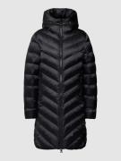 COMO NO 1 Steppmantel mit Kapuze Modell 'IBEN' in Black, Größe L