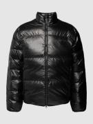 EA7 Emporio Armani Steppjacke mit Stehkragen in Black, Größe XXL