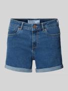 Vero Moda Jeansshorts mit Eingrifftaschen Modell 'LUNA' in Jeansblau, ...