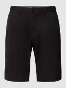 Tommy Hilfiger Shorts in unifarbenem Design in Black, Größe 34
