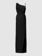 TROYDEN COLLECTION Abendkleid mit Cut Out in Black, Größe 38