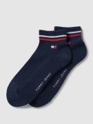 Tommy Hilfiger Socken mit Label-Print im 2er-Pack in Marine, Größe 39/...