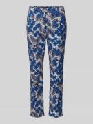 Weekend Max Mara Stretch Fit Hose mit floralem Print Modell 'RAVELLO' ...