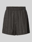 JAKE*S STUDIO WOMAN Shorts mit elastischem Bund in Anthrazit, Größe 34