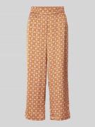 Christian Berg Woman Selection Flared Stoffhose im Retro-Look in Orang...