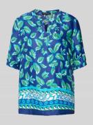 Betty Barclay Bluse mit Allover-Print in Hellblau, Größe 44