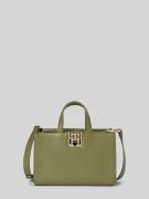 Tommy Hilfiger Handtasche mit Logo-Applikation in Oliv, Größe 1