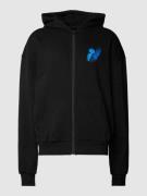 Mister Tee Sweatjacke mit Motiv-Print Modell 'LE PAPILLON' in Black, G...