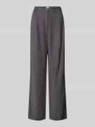Jake*s Casual Regular Fit Stoffhose mit Bundfalten in Dunkelgrau, Größ...