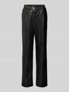 HUGO Stoffhose mit elastischem Bund Modell 'Halmara' in Black, Größe 4...