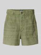 Polo Ralph Lauren Shorts aus reiner Baumwolle in Oliv, Größe 34