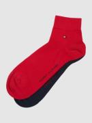 Tommy Hilfiger Sneaker-Socken im 2er-Pack in Rot, Größe 39/42