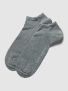 Tommy Hilfiger Sneakersocken im 2er-Pack in Mittelgrau, Größe 39/42