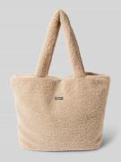 Barts Handtasche aus Teddyfell Modell 'Bugbane' in Beige, Größe 1