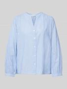 Tom Tailor Regular Fit Langarmbluse aus reiner Baumwolle mit Stickerei...