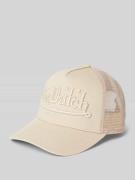 Von Dutch Trucker Cap mit Label-Stitching Modell 'RIVERSIDE' in Beige,...