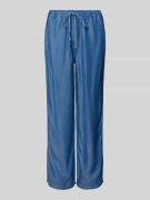 Soyaconcept Straight Leg Hose in Denim-Optik Modell 'LIV' in Jeansblau...