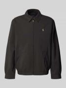 Polo Ralph Lauren Jacke mit Label-Stitching in Black, Größe L