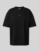 Calvin Klein Jeans T-Shirt mit Label-Detail in Black, Größe XS