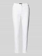 Marc Cain Slim Fit Jeans im 5-Pocket-Design in Weiss, Größe 40