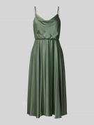 Jake*s Cocktail Cocktailkleid mit Wasserfall-Ausschnitt in Gruen, Größ...