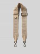LIEBESKIND BERLIN Strap mit Label-Schriftzug in Taupe, Größe 1