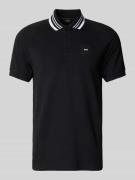 BOSS Green Regular Fit Poloshirt mit Label-Badge Modell 'Paddy' in Bla...