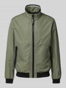 MCNEAL Jacke mit Stehkragen in Oliv, Größe S