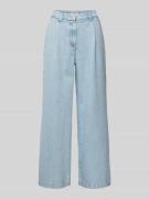 Marc O'Polo Denim Wide Leg Jeans mit Bundfalten in Jeansblau, Größe 26...